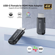 UNITEK V1187ABK01 USB - C to HDMI Adapter 4K@60Hz for Laptop Phone Tablet HDR HDCP 1.4 - UGREEN PAKISTAN