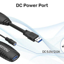 UNITEK Y - 3003C USB 3.0 Active Extension Cable 15M 5Gbps Dual Signal Boosters DC 5V for Webcam Printer - UGREEN PAKISTAN