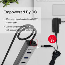 UNITEK Y - 3090 uHUB S7 7 - Port USB 3.0 Powered Hub with Aluminum Housing & 5Gbps SuperSpeed Data Transfer - UGREEN PAKISTAN