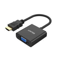 UNITEK Y - 6333 HDMI to VGA Adapter 1080P with Audio Output 3.5mm for PC Monitor Projector - UGREEN PAKISTAN