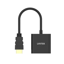 UNITEK Y - 6333 HDMI to VGA Adapter 1080P with Audio Output 3.5mm for PC Monitor Projector - UGREEN PAKISTAN