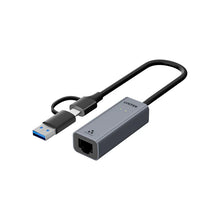 UNITEK Y-3465A USB-C to Gigabit Ethernet Adapter 5Gbps 1000Mbps RJ45 for Laptop Mac Windows Plug and Play