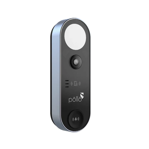 VisionBell PLC-VD1200/PM Outdoor Video Doorbell Terminal | Full HD 1080P | 170° Ultra-Wide View | Face Detection | IC Card Access | Two-Way Audio | IP65 PoE