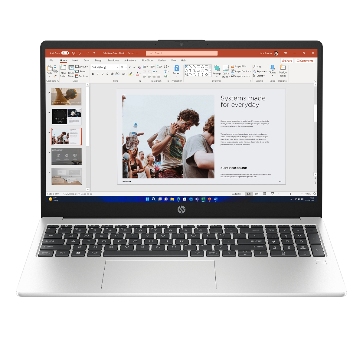 HP 250R G10 Intel Core 5 120U 8GB RAM 512GB SSD 15.6" FHD - Black
