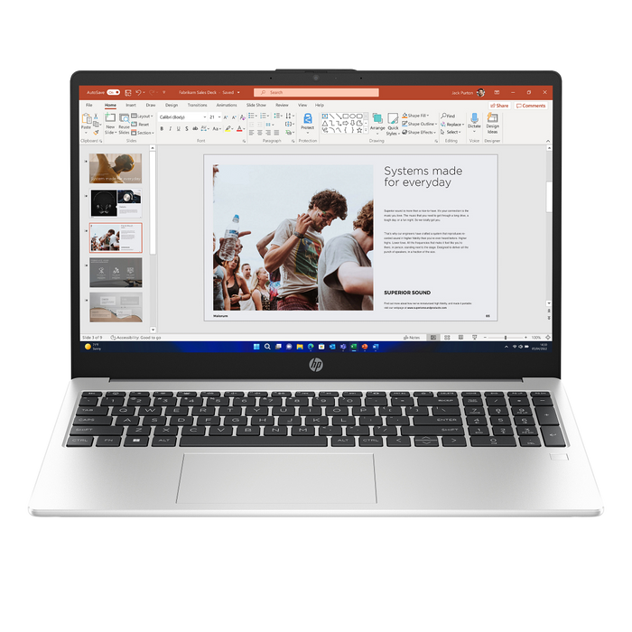 HP 250R G10 Intel Core 5 120U 8GB RAM 512GB SSD 15.6" FHD - Black